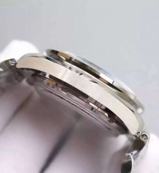 Replica Omega Speedmaster Moonwatch Co-Axial Blue Dial SS Bracelet A9300 - Image 4
