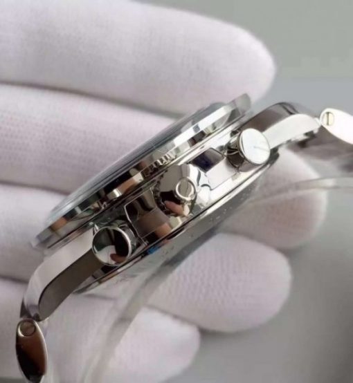 Replica Omega Speedmaster Apollo 17 40th anniversary Gray Dial SS Bracelet Manual Winding - Image 4
