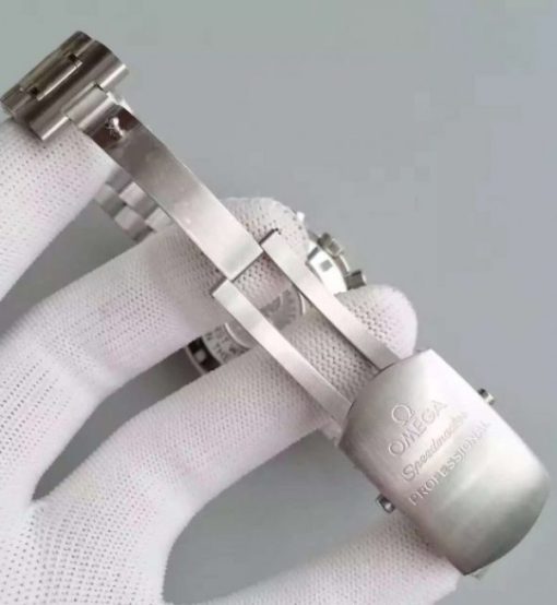 Replica Omega Speedmaster Apollo 17 40th anniversary Gray Dial SS Bracelet Manual Winding - Image 8