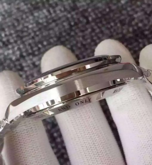 Replica Omega Speedmaster SS Apollo XVII 40th Anniversary SS Bracelet Manual Winding - Image 4