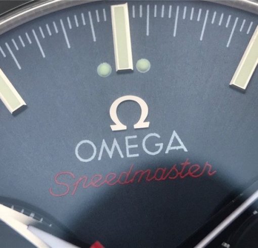 Replica Omega OMF Speedmaster 57 Co-Axial Blue Dial SS Bracelet A9300 - Image 8