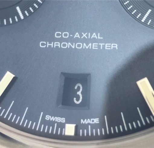 Replica Omega OMF Speedmaster 57 Co-Axial Blue Dial SS Bracelet A9300 - Image 9