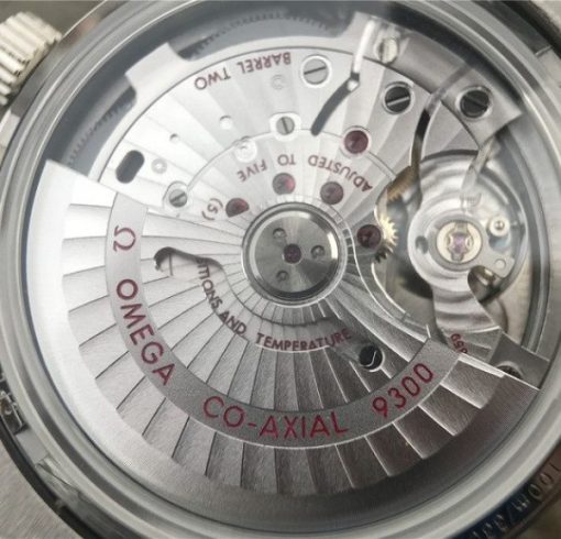 Replica Omega OMF Speedmaster 57 Co-Axial Blue Dial SS Bracelet A9300 - Image 15