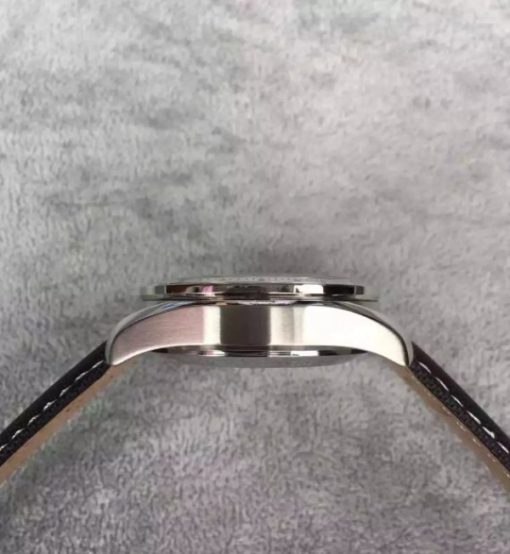 Replica Omega Speedmaster 3210 Black Dial Black Nylon Strap Back through A7750 - Image 5