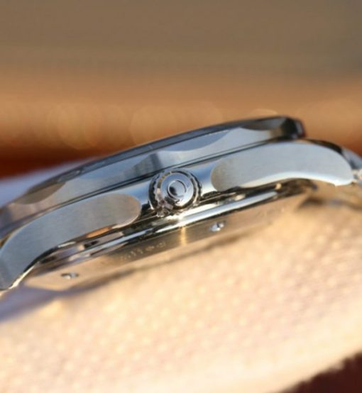 Replica Omega OMF Seamaster 300M Chronometer SS Black SS Bracelet A2824 - Image 5