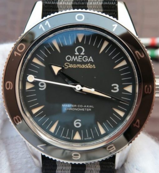 Replica Omega XF Seamster 300 Spectre Limited Edition 007 Nylon Strap A8400 - Image 3