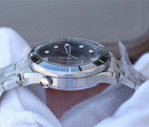 Replica Omega OMF Seamaster 300M Chronometer SS Rio 2016 SS Bracelet A2824 - Image 6