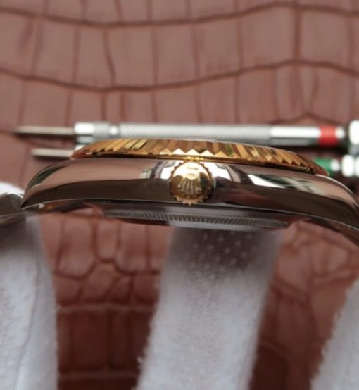 Replica Rolex DateJust 41mm 126333 Noob YG Wrapped White Dial SS/YG Jubilee Bracelet A2836 - Image 4