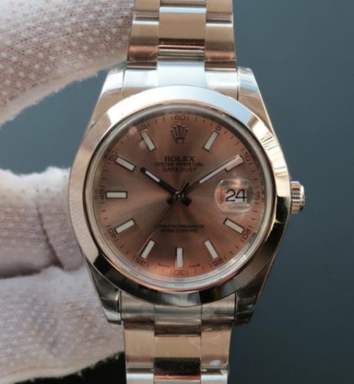Replica Rolex DateJust II 41mm 126333 SS Brown Dial SS Bracelet A3136