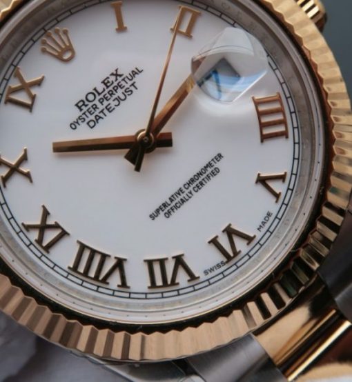 Replica Rolex DateJust II 126333 SS/YG White Dial Roman Marker SS/YG Bracelet A3136 - Image 2
