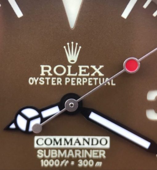 Replica Rolex Submariner Commando Gray Dial Ceramic Bezel Rubber Strap A2836 - Image 10