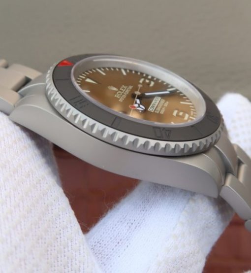 Replica Rolex Submariner Commando Gray Dial Ceramic Bezel SS Bracelet A2836 - Image 5