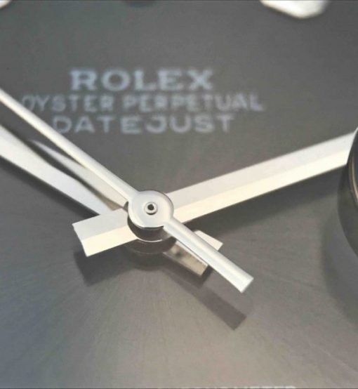Replica Rolex DateJust 41mm 126300 Noob Gray Dial Diamonds Markers SS Bracelet A3235 - Image 6
