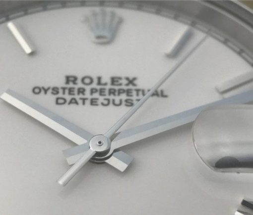 Replica Rolex DateJust 41mm 126300 Noob White Dial Roman Markers SS Bracelet A3235 - Image 6