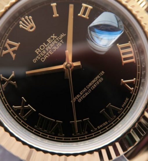 Replica Rolex DateJust II 126333 SS/YG Gray Dial Roman Markers SS/YG Bracelet - Image 2