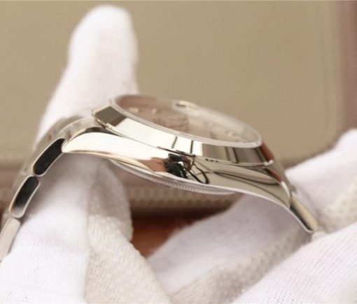 Replica Rolex DateJust 41mm 126300 Noob White Dial Diamonds Markers SS Bracelet A3235 - Image 7