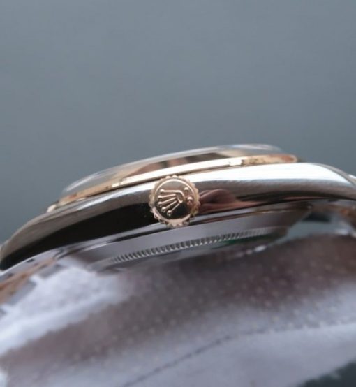 Replica Rolex DateJust 41mm 126303 Noob RG Wrapped RG Dial Diamonds Markers SS/RG Bracelet A2836 - Image 4