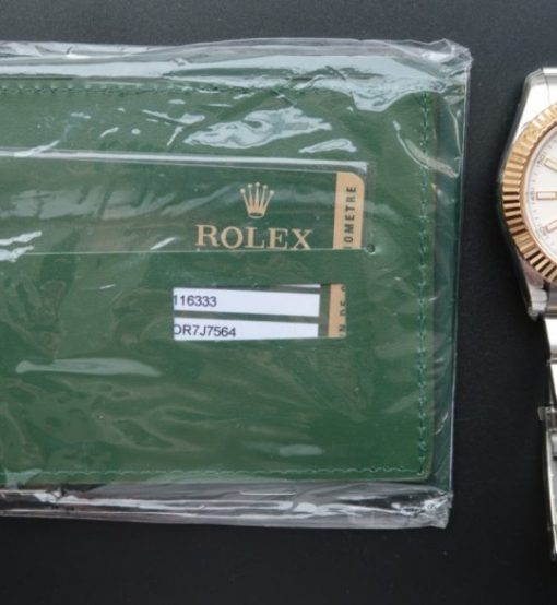 Replica Rolex DateJust II 41mm SS/YG White Dial Lumed Marker SS/YG Bracelet A3136 - Image 7