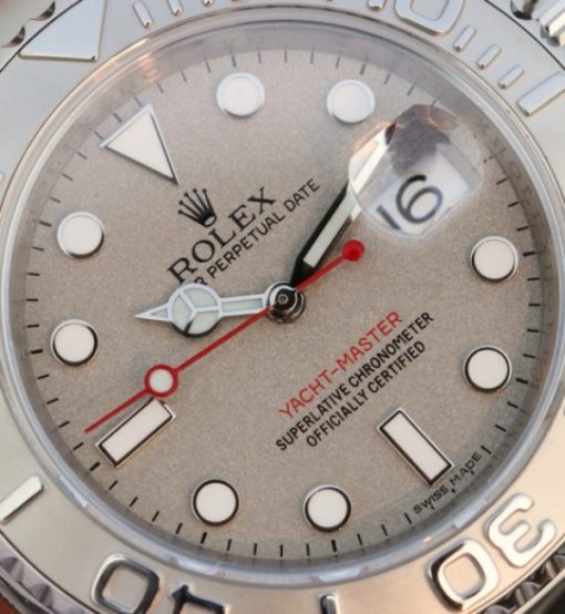 Replica Rolex Yacht-Master 116622 EW Silver Dial SS Bracelet A3135 - Image 3