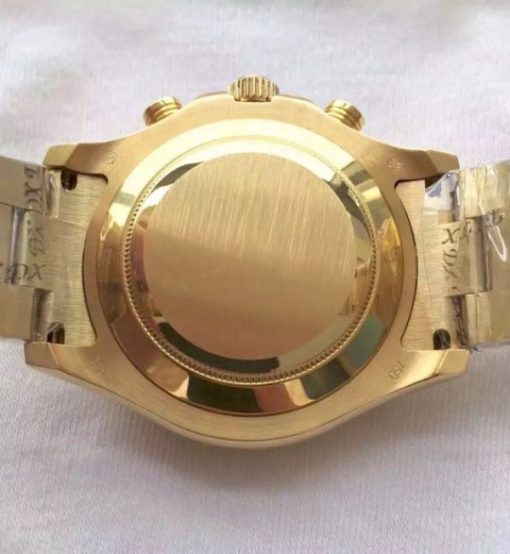 Replica Rolex YachtMaster II 116688 YG Blue Ceramic JF YG Bracelet A7750 - Image 5