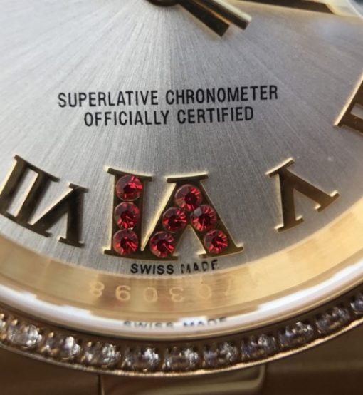 Replica Rolex DateJust 31mm Diamonds Bezel Roman Markers White Dial A2235 - Image 10