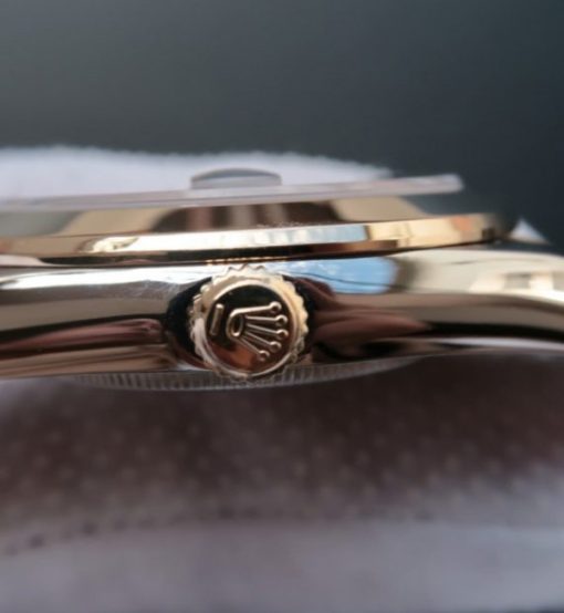 Replica Rolex Noob DateJust 126303 YG Wrapped White Dia A2824 - Image 3