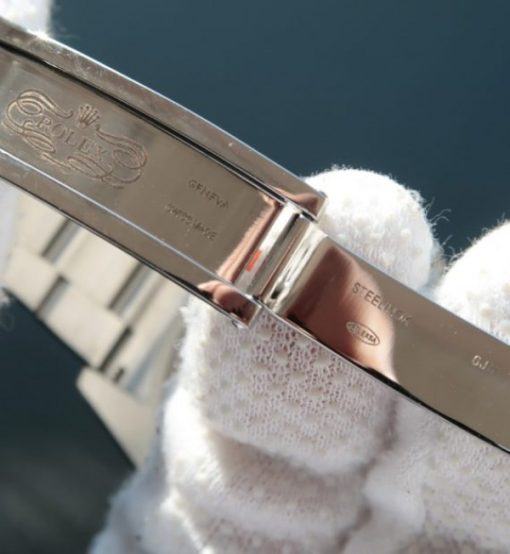 Replica Rolex DateJust 41mm 126333 EW Polished Bezel White Dial SS Bracelet A3163 - Image 6
