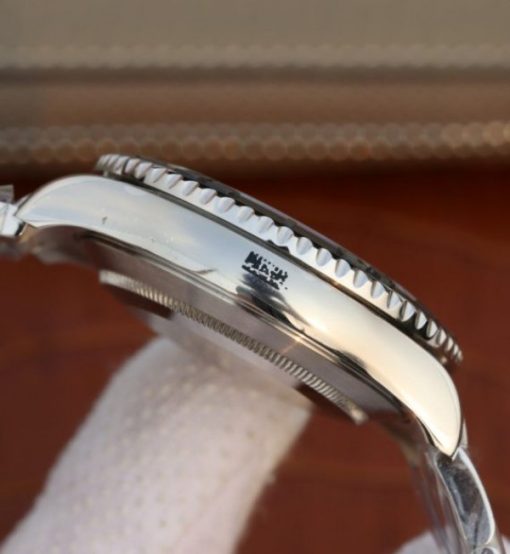 Replica Rolex Yacht-Master 116622 EW Black Dial SS Bracelet A3135 - Image 5