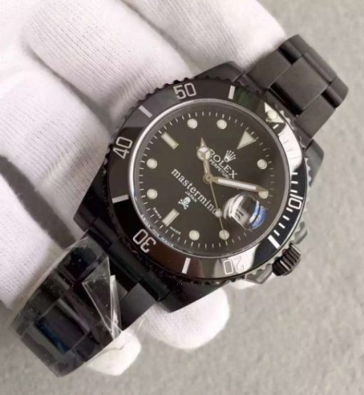 Replica Rolex Mastermind Submariner 116610 PVD Black Dial PVD Bracelet A2836 - Image 2