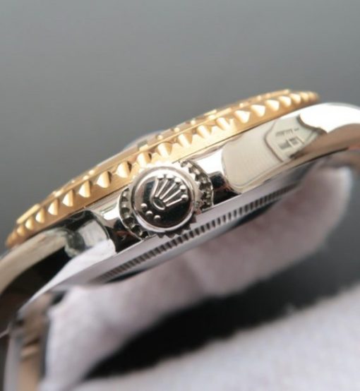 Replica Rolex Yacht-Master 16623 JF Gray MOP Dial SS/YG Bracelet A2836 - Image 4