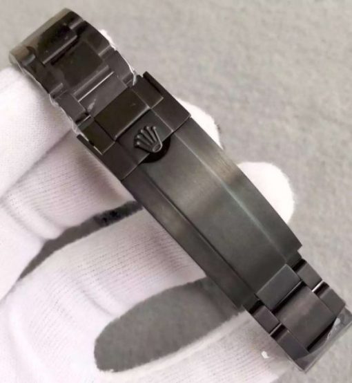 Replica Rolex Fragment Submariner 116610 PVD Black Dial PVD Bracelet A2836 - Image 7