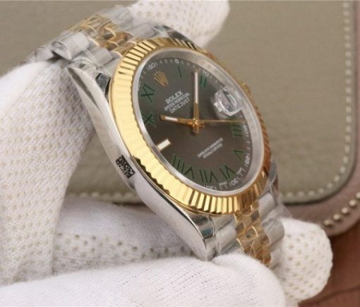 Replica Rolex DateJust SS/YG Gray Dial SS/YG Bracelet A3235 - Image 7