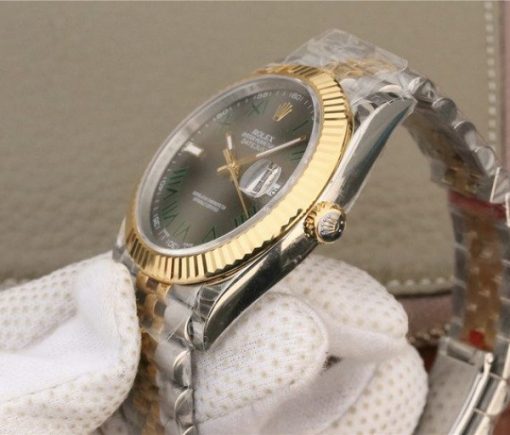 Replica Rolex DateJust SS/YG Gray Dial SS/YG Bracelet A3235 - Image 8