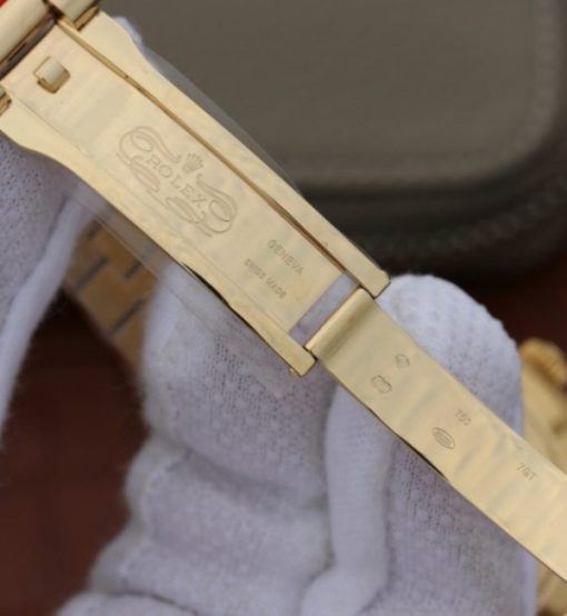 Replica Rolex Day-Date 40mm 228238 YG Dial Roman Markers YG Bracelet A3255 - Image 7
