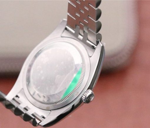 Replica Rolex DateJust 36mm SS 116234 ARF Black Dial Roman Markers 904L SS Bracelet SA3135 - Image 11