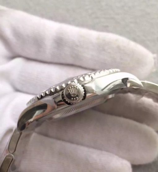 Replica Rolex Yacht-Master 116622 Noob White Dial on SS Bracelet A2824 - Image 4
