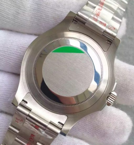 Replica Rolex Yacht-Master 116622 Noob White Dial on SS Bracelet A2824 - Image 6