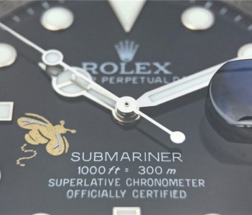 Replica Rolex Submariner 116610 LN Black Ceramic Bee Noob Nylon Strap A2836 - Image 4