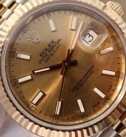 Replica Rolex DateJust 41mm 126333 Noob YG Wrapped YG Dial SS/YG Bracelet A3235 - Image 3