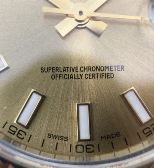 Replica Rolex DateJust 41mm 126333 Noob YG Wrapped YG Dial SS/YG Bracelet A3235 - Image 9