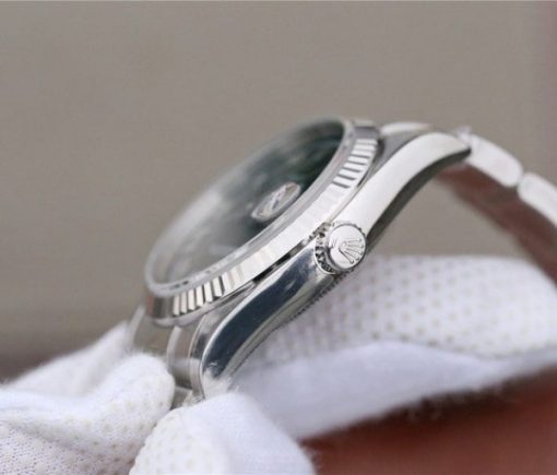 Replica Rolex DateJust 36mm SS 116234 ARF Black Dial Roman Markers 904L Oyster Bracelet SA3135 - Image 8