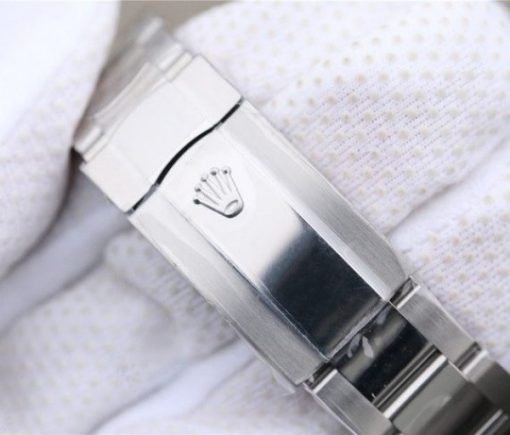 Replica Rolex DateJust 36mm SS 116234 ARF Black Dial Roman Markers 904L Oyster Bracelet SA3135 - Image 9