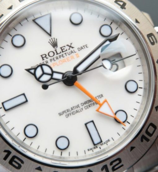 Replica Rolex EXPLORER II 42mm 216570 Noob White Dial A3187 - Image 3