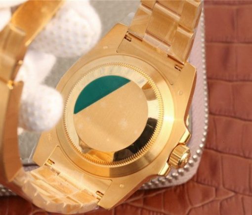 Replica Rolex Submariner 116613 LB Noob YG Wrapped Blue Dial YG Wrapped Bracelet Eta2836 - Image 11