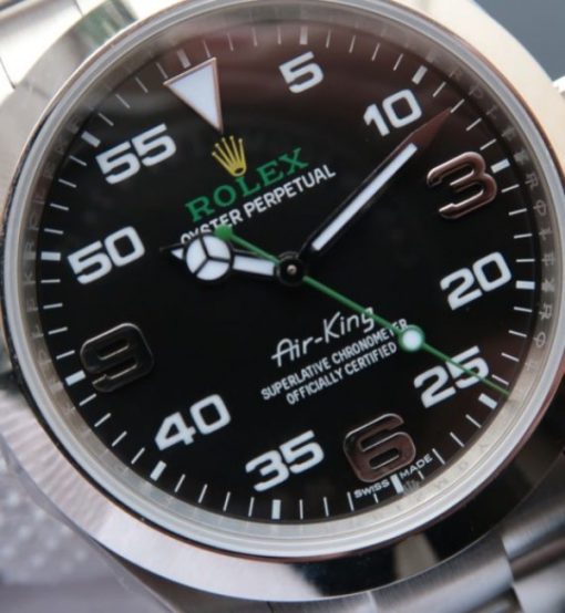 Replica Rolex Air-King 116900 40mm Baselworld 2016 Noob SS Bracelet A2836 - Image 3