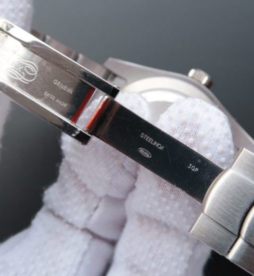 Replica Rolex Air-King 116900 40mm Baselworld 2016 Noob SS Bracelet A2836 - Image 7