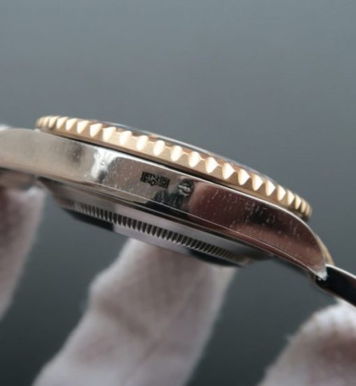Replica Rolex Submariner 116613 LN Noob YG Wrapped Bezel YG Dial SS/YG Bracelet A3135 - Image 4