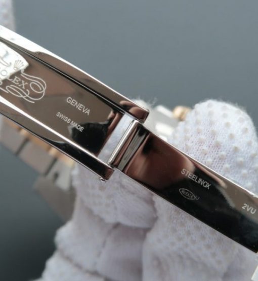 Replica Rolex Submariner 116613 LN Noob YG Wrapped Bezel YG Dial SS/YG Bracelet A3135 - Image 8