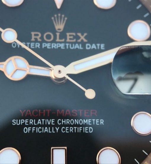 Replica Rolex Yacht-Master 40mm 116695SATS Noob Black Rubber Strap A2836 - Image 6