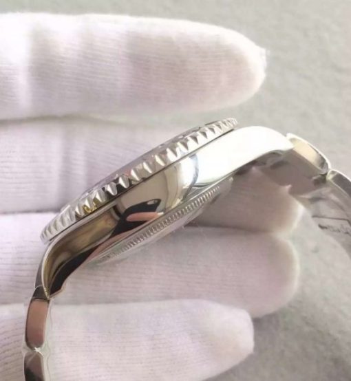 Replica Rolex Yacht-Master 116622 Noob Silver Dial SS Bracelet SA3135 - Image 4